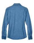 Harriton M550W Light Denim — back