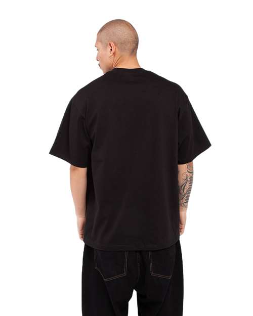 Shaka Wear SHMHSS Black — on model back