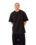 Shaka Wear SHMHSS Black — on model side