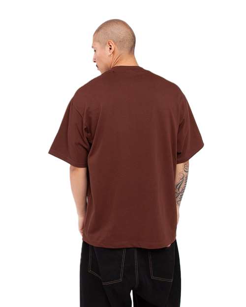 Shaka Wear SHMHSS Brown — on model back