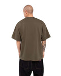 Shaka Wear SHMHSS Hunter Green — on model back