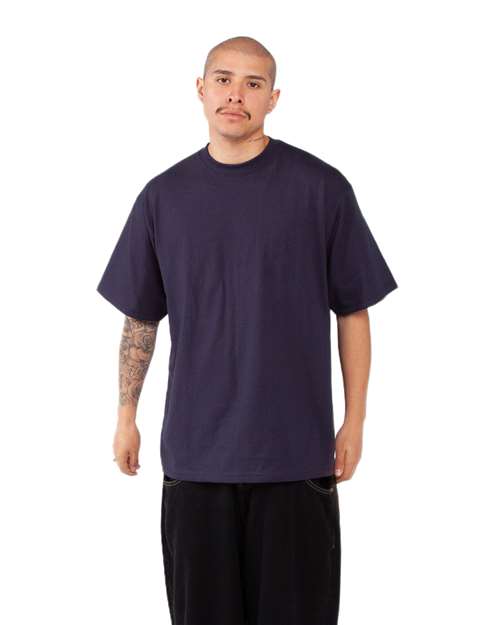 Shaka Wear SHMHSS Navy — on model side