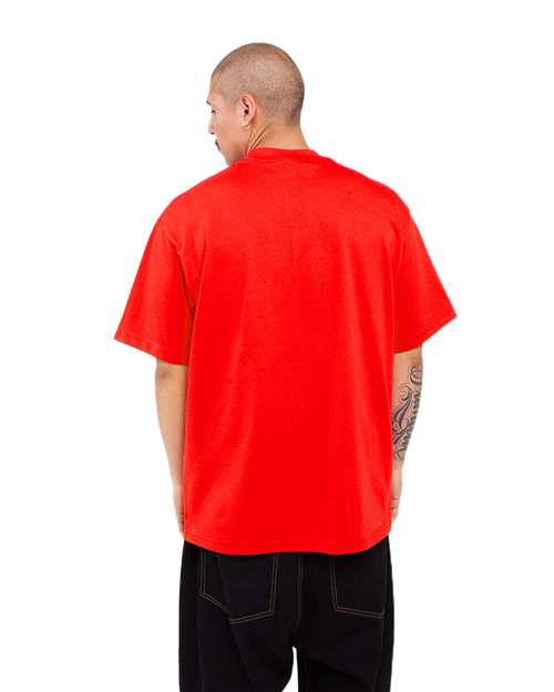 Shaka Wear SHMHSS Red — on model back