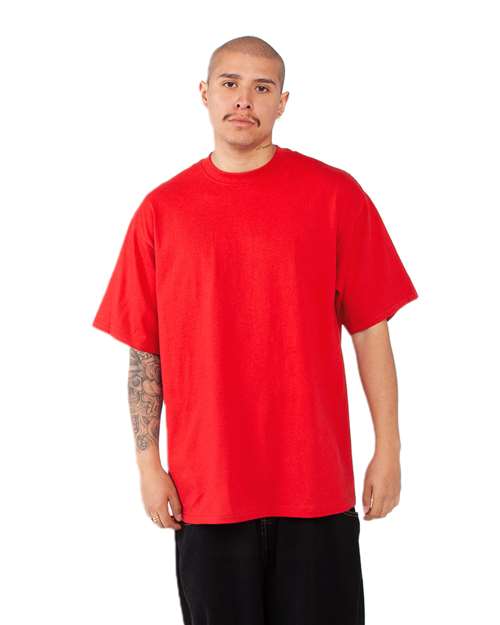 Shaka Wear SHMHSS Red — on model side