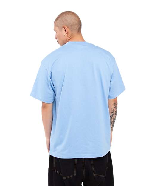 Shaka Wear SHMHSS Sky Blue — on model back