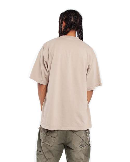 Shaka Wear SHGD Oatmeal — on model back