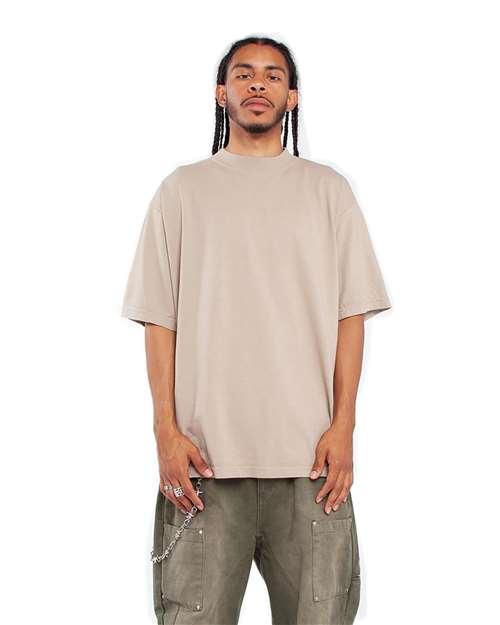 Shaka Wear SHGD Oatmeal — on model front