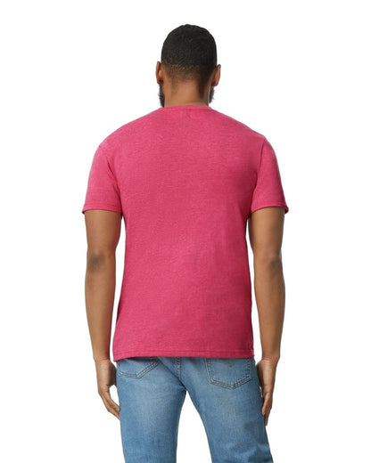 Lightweight Softstyle T-Shirt - Heather Red