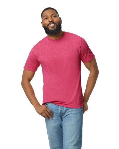 Lightweight Softstyle T-Shirt - Heather Red
