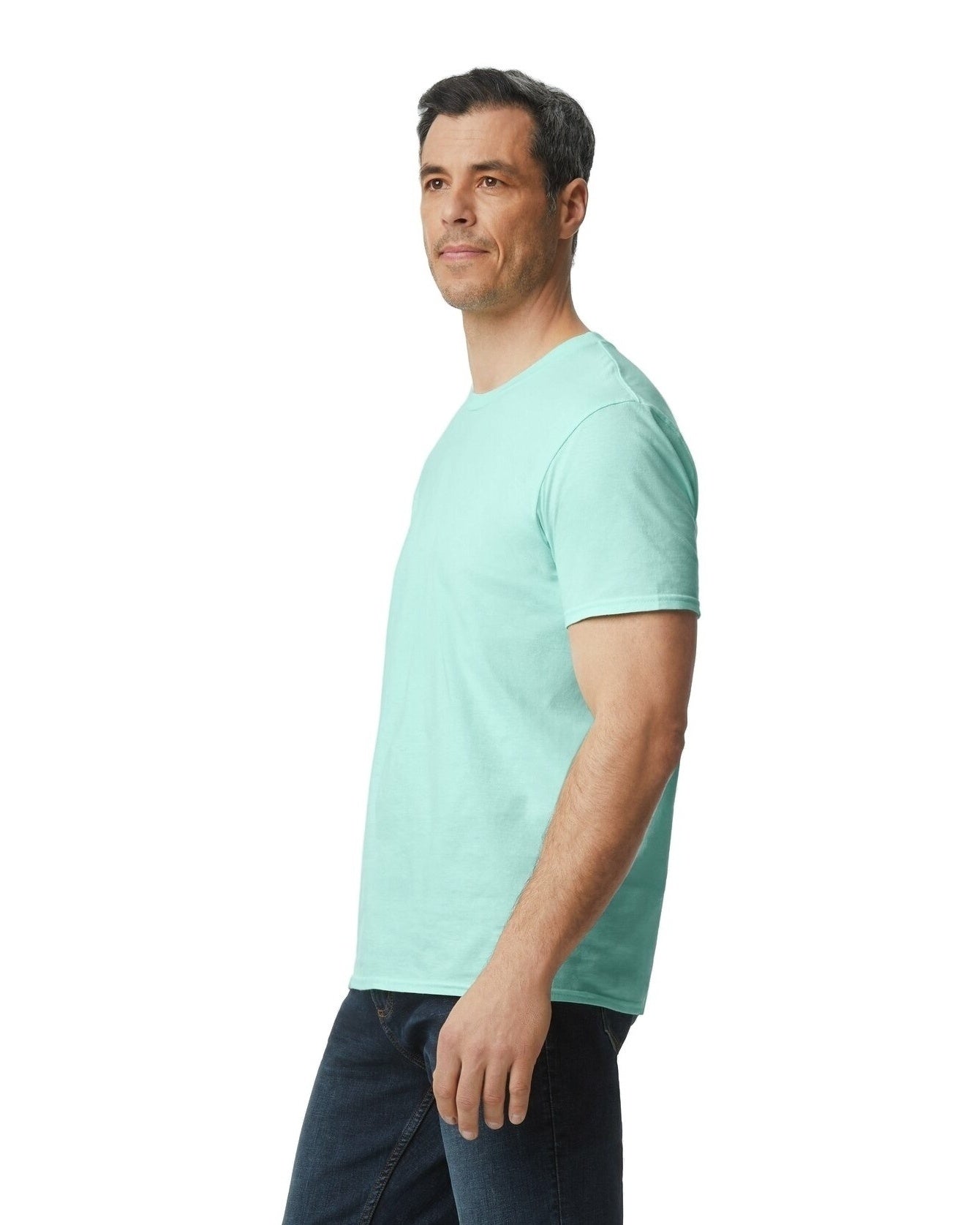 Lightweight Softstyle T-Shirt - Teal Ice
