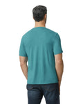 Unisex Triblend T-Shirt - Heather Galapagos Blue