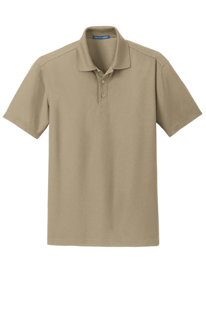 Unisex Dry Zone Grid Polo - Tan