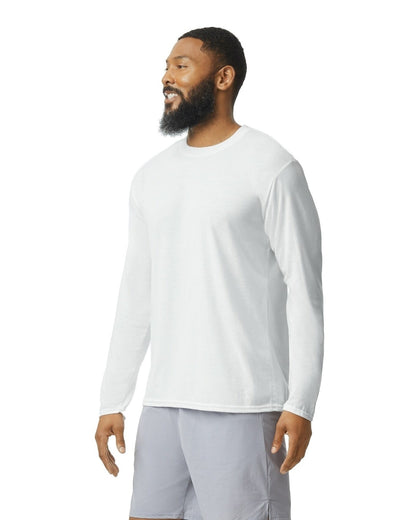 Unisex Performance®  Long-Sleeve T-Shirt - White