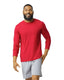 Gildan G424 - Unisex Performance®  Long-Sleeve T-Shirt - Red