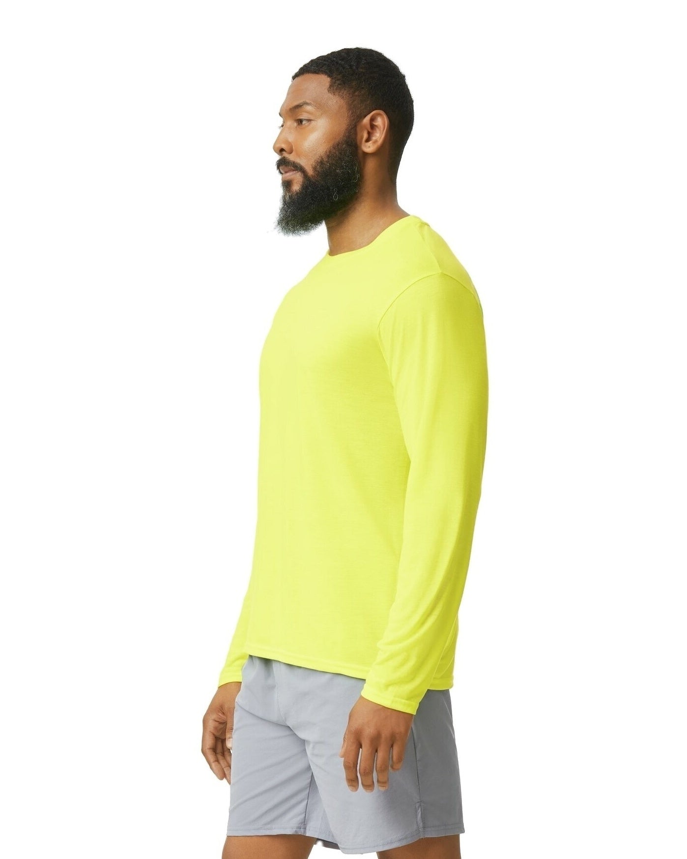 Unisex Performance®  Long-Sleeve T-Shirt - High Viz Safety Green