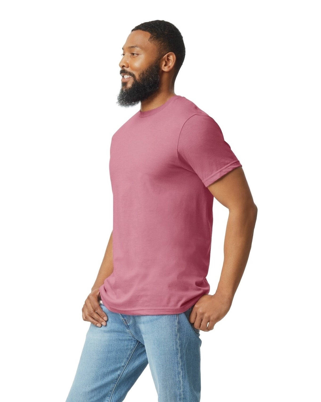 Unisex Softstyle CVC T-Shirt - Plumrose