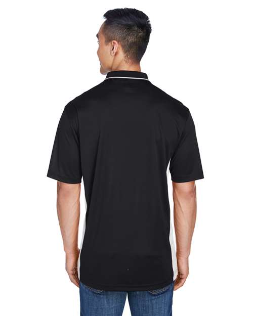 UltraClub 8406 Black/ Stone — on model back