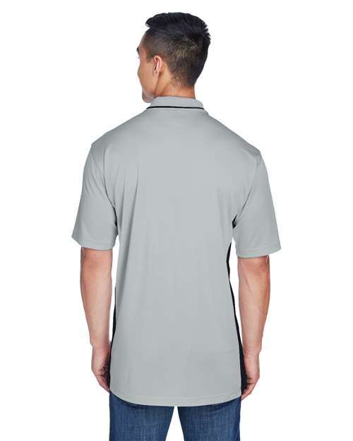 UltraClub 8406 Grey/ Black — on model back