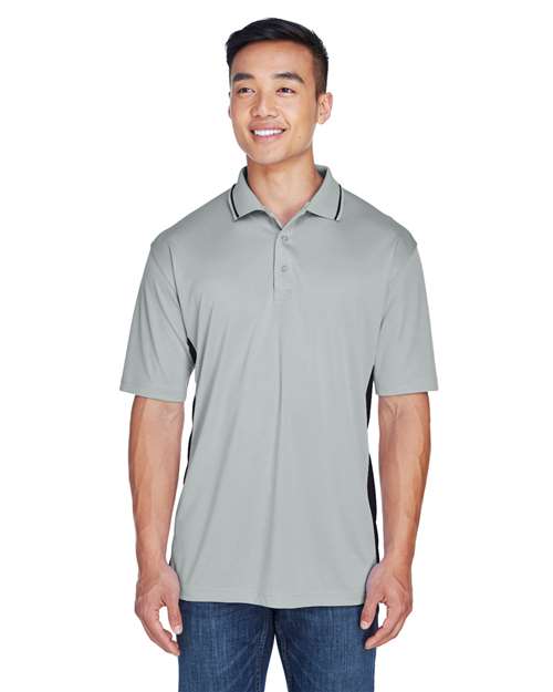 UltraClub 8406 Grey/ Black — on model front