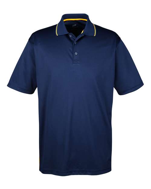 UltraClub 8406 Navy/ Gold — front