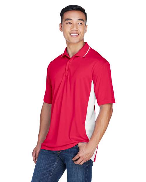 UltraClub 8406 Red/ White — on model side