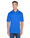 UltraClub 8406 Royal/ White — on model front