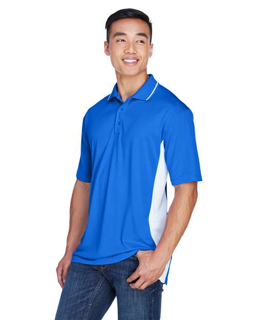 UltraClub 8406 Royal/ White — on model side