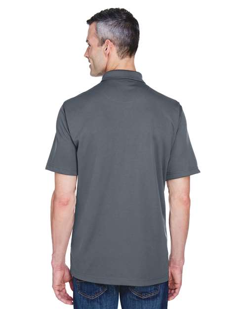 UltraClub 8445 Charcoal — on model back