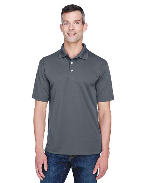 UltraClub 8445 Charcoal — on model front