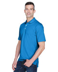 UltraClub 8445 Pacific Blue — on model side