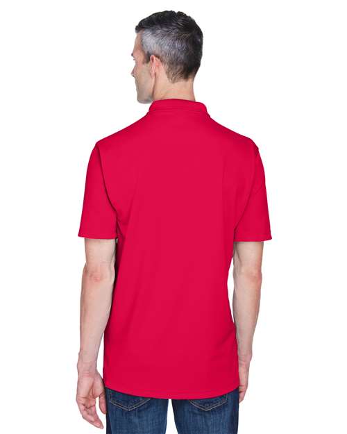 UltraClub 8445 Red — on model back