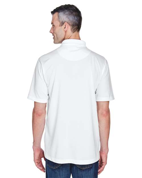 UltraClub 8445 White — on model back