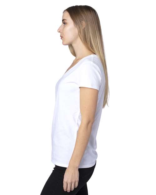 Threadfast Apparel 200RV White — on model side
