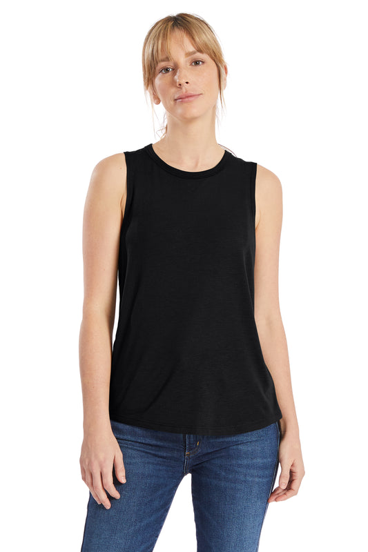 Women's Slinky-Jersey Muscle Tank - Black