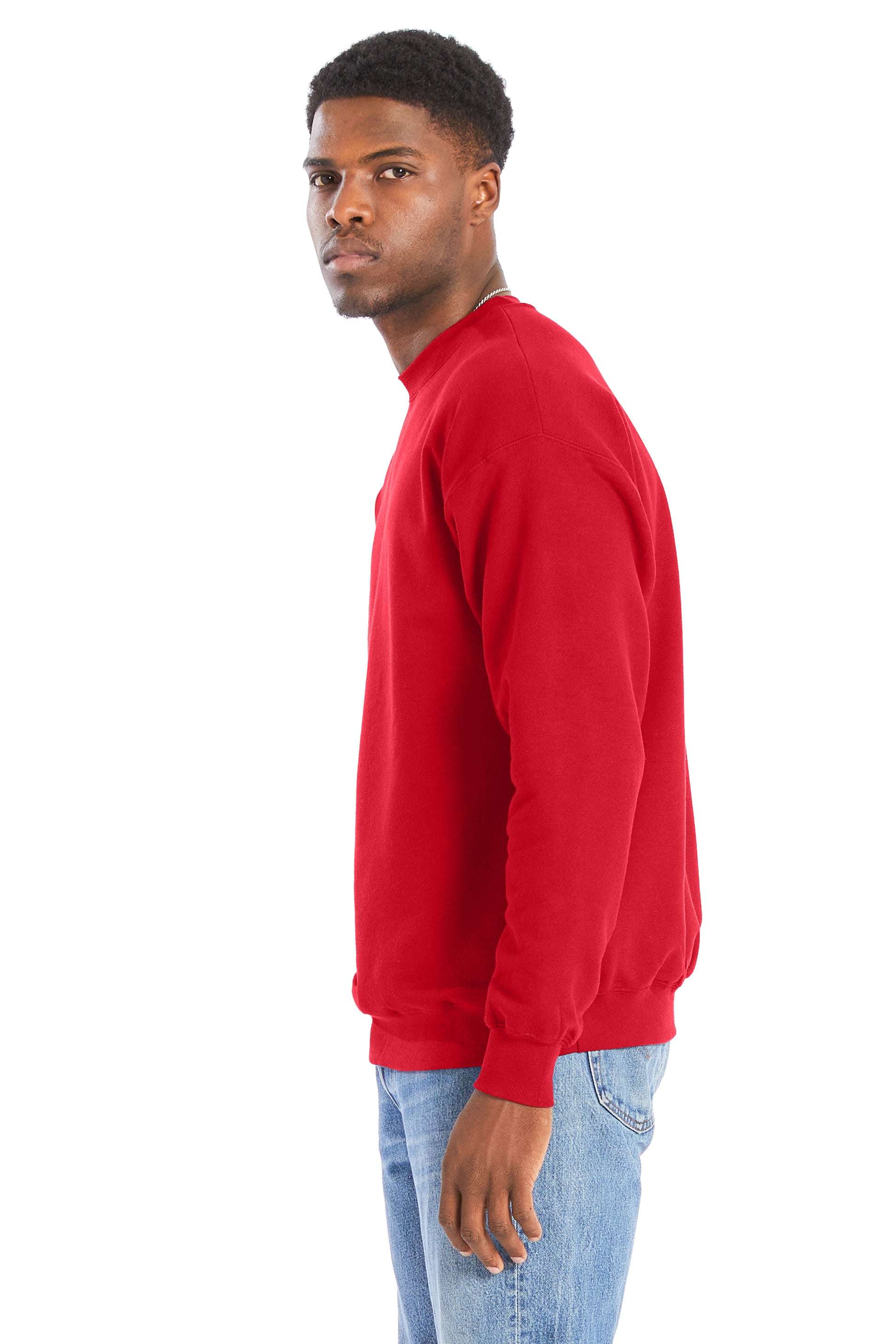 Perfect Fleece Crewneck Sweatshirt - Athletic Red