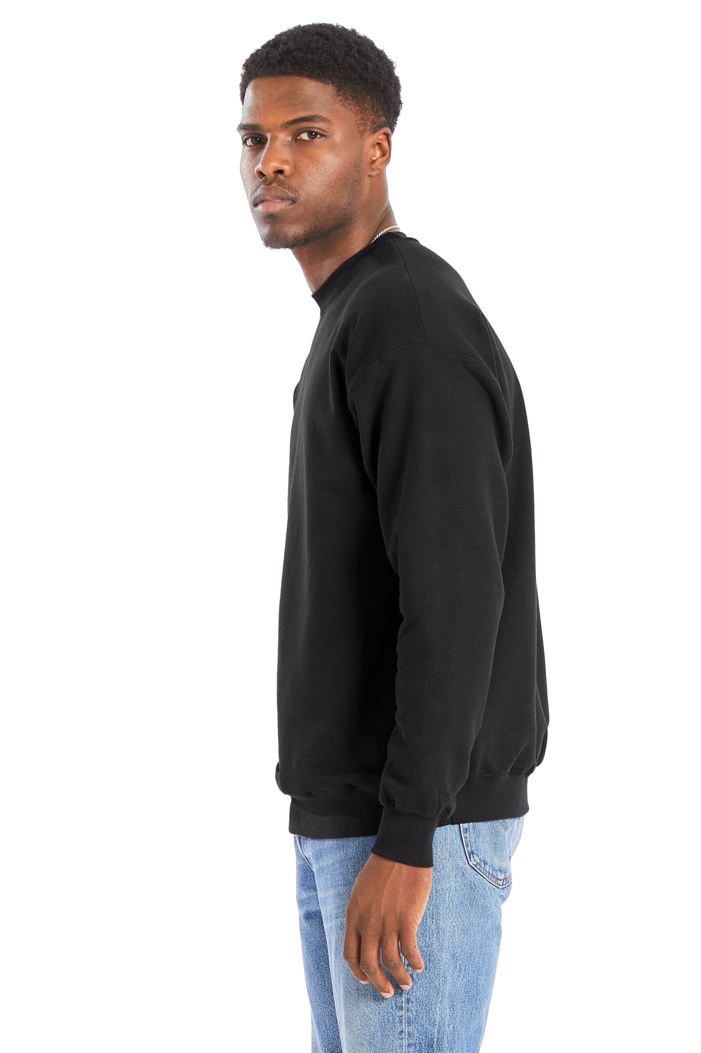 Perfect Fleece Crewneck Sweatshirt - Black