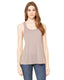 Bella + Canvas B8800 - Women's Flowy Racerback Tank - Pebble Brown