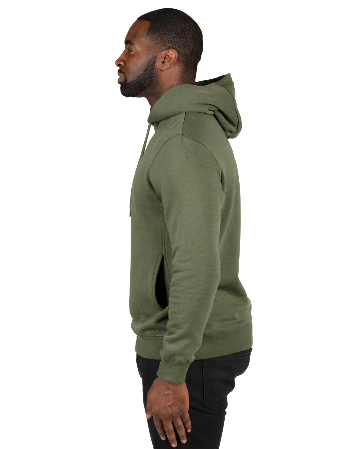 Unisex Ultimate Fleece Pullover Hoodie - Army