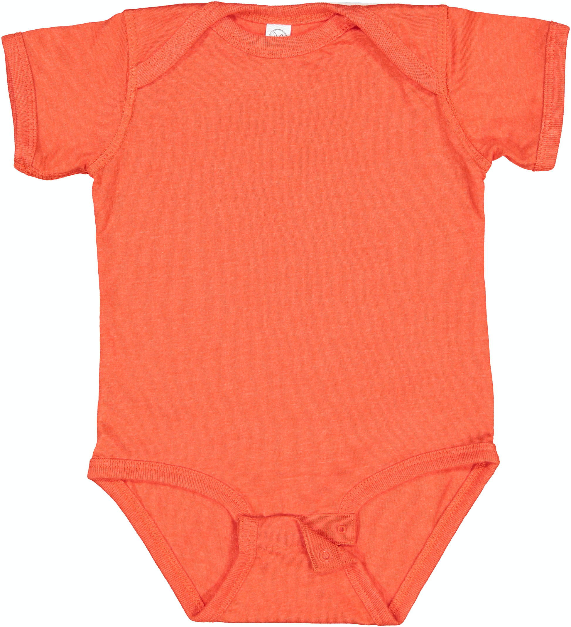 Infant Fine Jersey Bodysuit - Vintage Orange