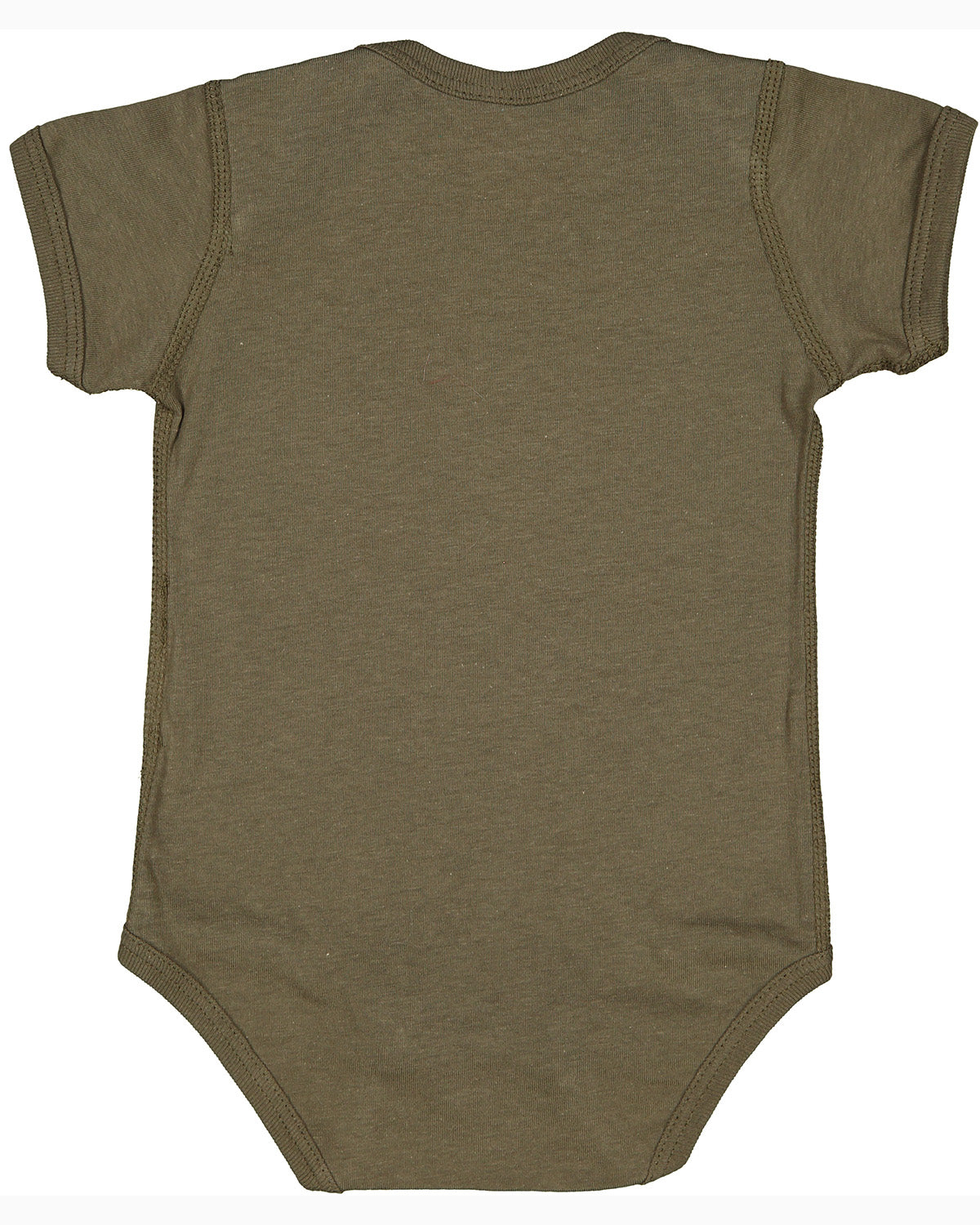 Infant Fine Jersey Bodysuit - Military Green