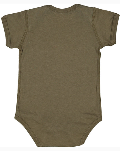 Infant Fine Jersey Bodysuit - Military Green