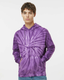 Dyenomite 854CY - Cyclone Hoodie - Purple