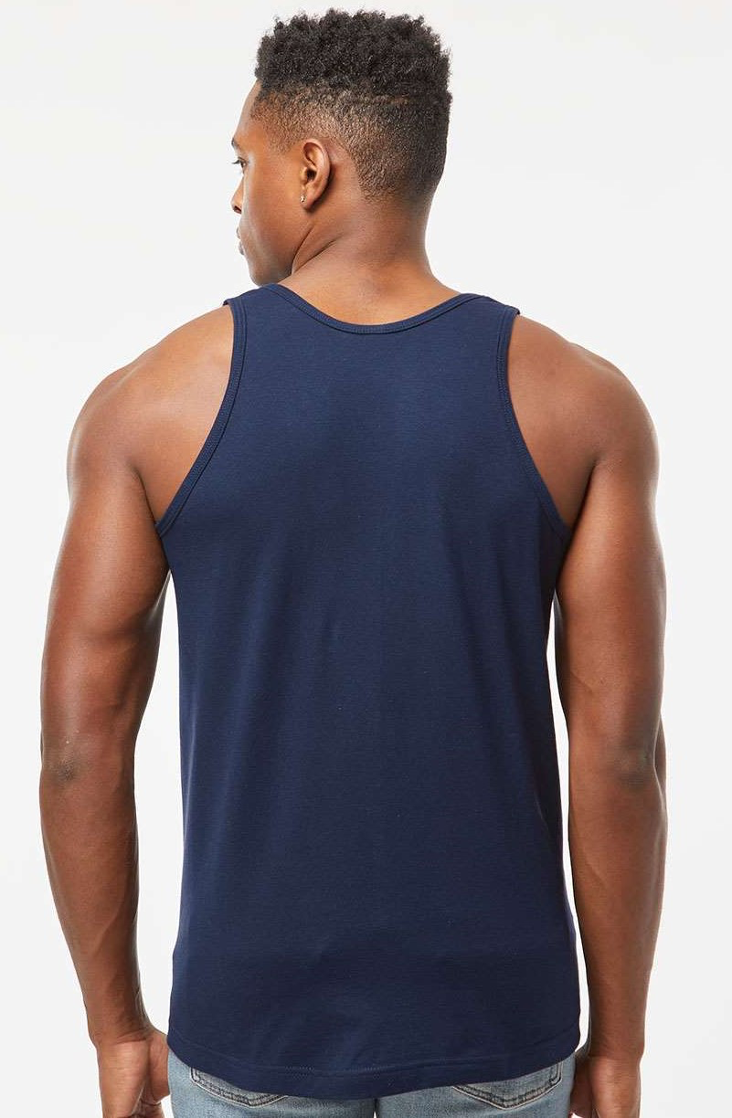 Unisex Fine Jersey Tank - Navy