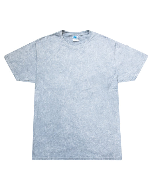 Unisex 100% Cotton Vintage Wash T-Shirt - MINERAL SILVER