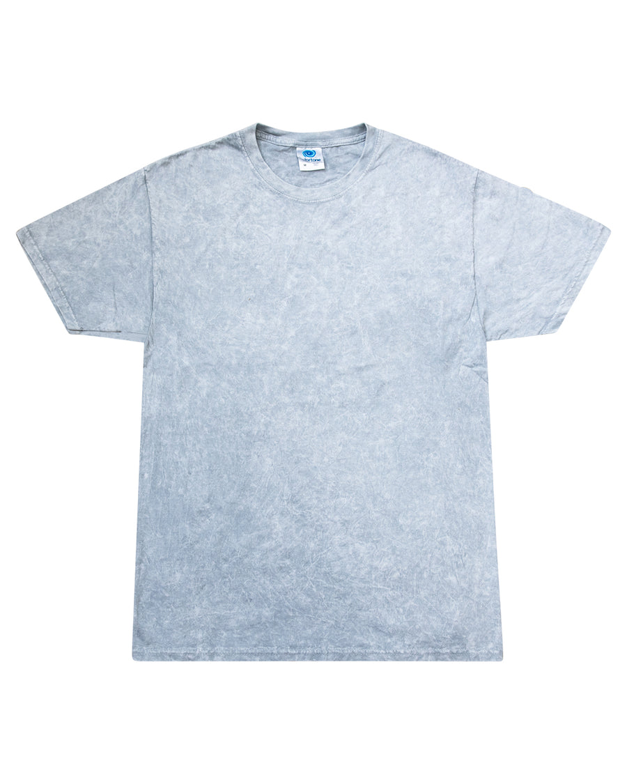 Unisex 100% Cotton Vintage Wash T-Shirt - MINERAL SILVER