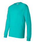 Hanes 5286 Athletic Teal — direct side