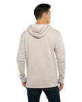 Next Level 9300 Oatmeal — on model back