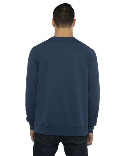 Next Level 9000 Cool Blue — on model back