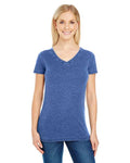 Threadfast Apparel 208B Vintage Navy — on model front