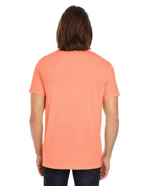 Threadfast Apparel 130A Tangerine — on model back